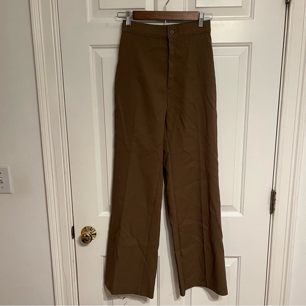 Levi's women’s straight leg brown trousers